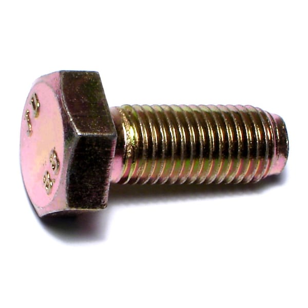 Midwest Fastener Class 8.8, M10-1.25 Hex Head Cap Screw, Zinc Plated Steel, 25 mm L, 8 PK 73562 - main